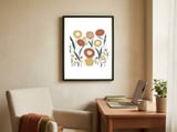 Lion & Friends framed in a focused room thumbnail