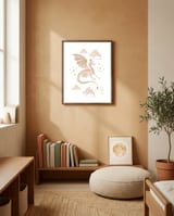 Dragon  framed in a gentle room thumbnail