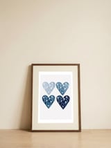 Hearts — framed, leaning against the wall thumbnail