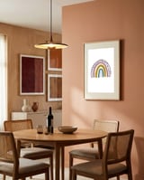 Rainbow  framed in a intimate room thumbnail