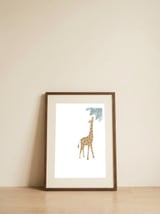  Giraffe  — framed, leaning against the wall thumbnail