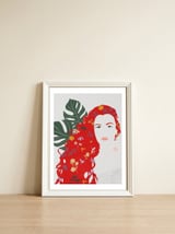 Flower Power  — framed, leaning against the wall thumbnail