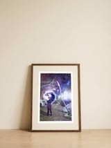 Will U follow ? — framed, leaning against the wall thumbnail