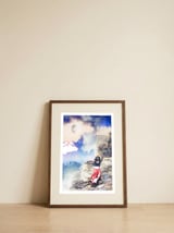 Twist of fate — framed, leaning against the wall thumbnail