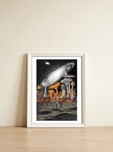 Space Cowboys — framed, leaning against the wall thumbnail