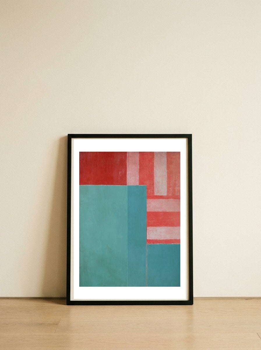 Toxic Solution 2 — framed, leaning against the wall