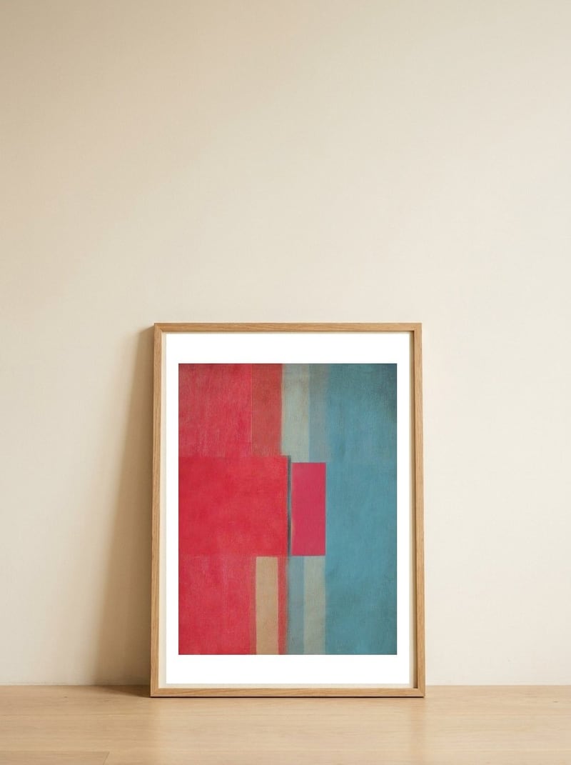 Toxic Solution 3 — framed, leaning against the wall