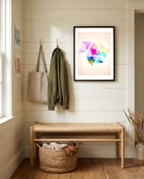 Fading Away framed in a relaxed room thumbnail