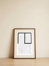 Ideal Lines 5 — framed, leaning against the wall thumbnail