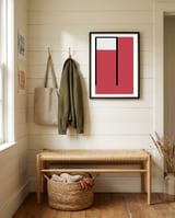 Ideal Lines 6 framed in a relaxed room thumbnail