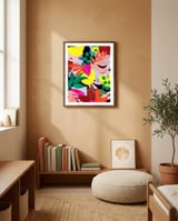 Abstract tropical framed in a gentle room thumbnail