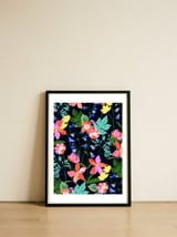 Flower garden — framed, leaning against the wall thumbnail