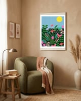 Garden framed in a tender room thumbnail