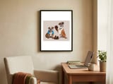 Raging (Colour) framed in a focused room thumbnail