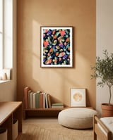 strawberry flower framed in a gentle room thumbnail