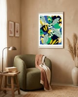 Abstract Leaves framed in a tender room thumbnail