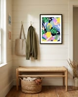 Pineapple framed in a relaxed room thumbnail