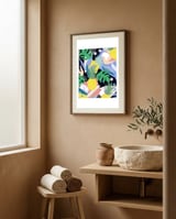 Pineapple framed in a serene room thumbnail