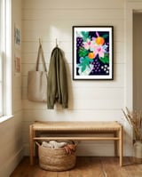 Orange tropical framed in a relaxed room thumbnail