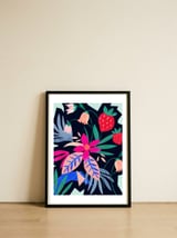 Strawberry fields — framed, leaning against the wall thumbnail