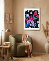 Strawberry fields framed in a tender room thumbnail