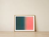 Color Reassessment 1 — framed, leaning against the wall thumbnail