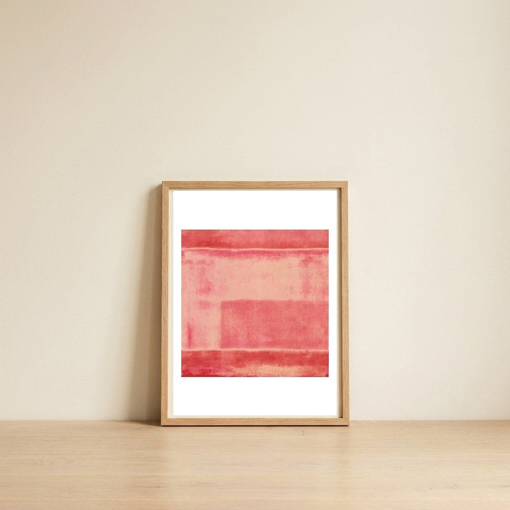 Containing My Instincts 1 — framed, leaning against the wall
