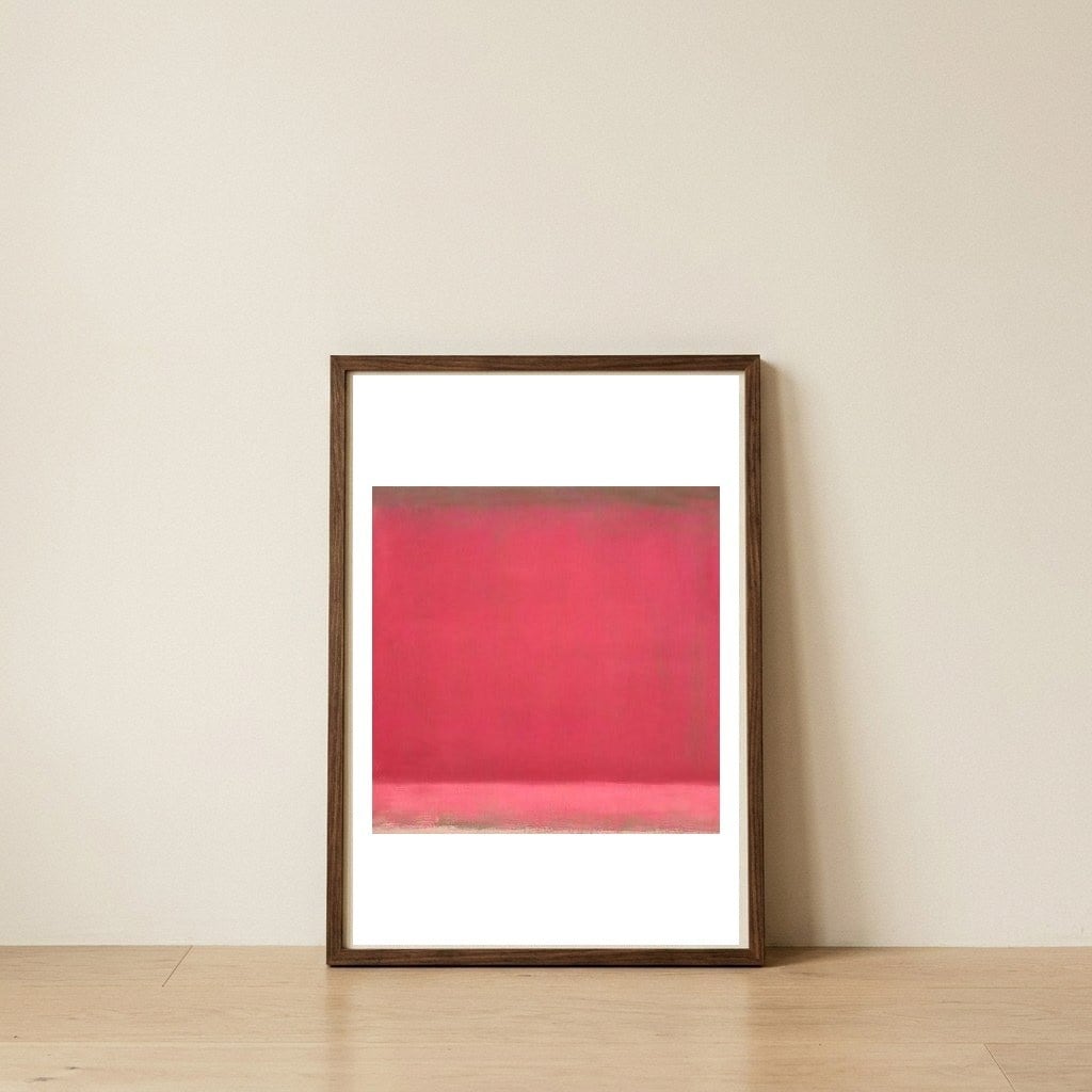 Containing My Instincts 2 — framed, leaning against the wall