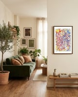 Carnival Fireworks framed in a grounding room thumbnail
