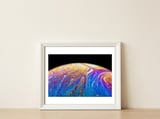 Soap Bubble — framed, leaning against the wall thumbnail