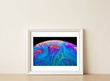 Soap Bubble — framed, leaning against the wall thumbnail