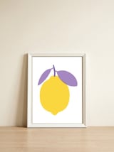 Lemon — framed, leaning against the wall thumbnail