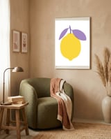 Lemon framed in a tender room thumbnail