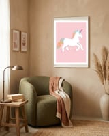 Unicorn framed in a tender room thumbnail