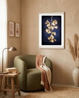 Golden Gingko Tree framed in a tender room thumbnail