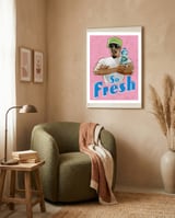 Mr.clean framed in a tender room thumbnail