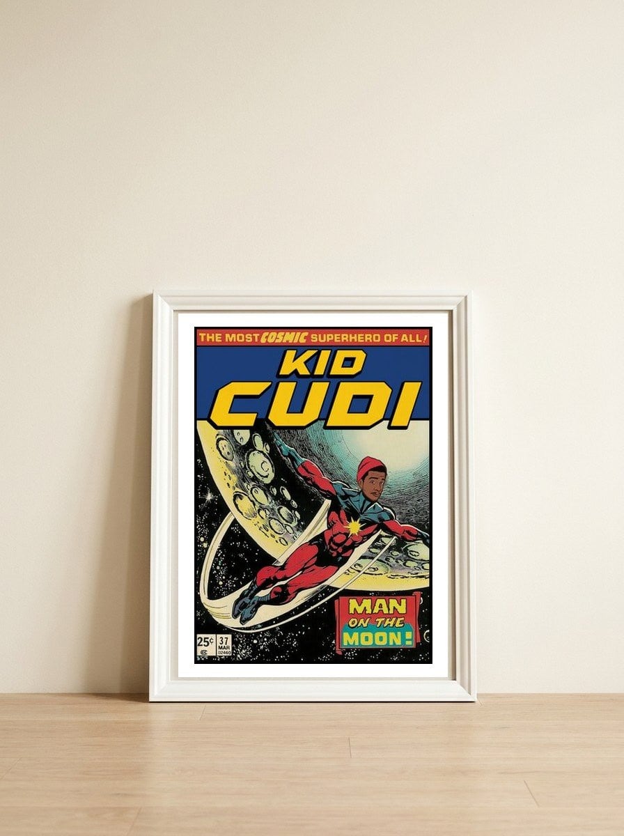 Dangerous Kid — framed, leaning against the wall