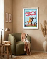 Pursuit Of Happiness framed in a tender room thumbnail