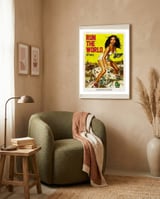 Run The World framed in a tender room thumbnail