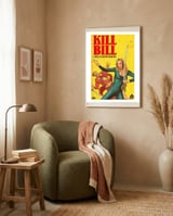 Kill Bill framed in a tender room thumbnail