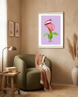Carnivorous Plant framed in a tender room thumbnail