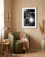 Modern Mona framed in a tender room thumbnail