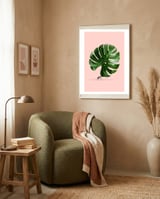Monstera Ant framed in a tender room thumbnail