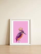 Queenfisher — framed, leaning against the wall thumbnail