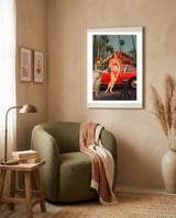 Venus Photoshoot framed in a tender room thumbnail
