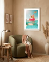 Vintage Summer framed in a tender room thumbnail