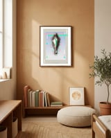 Equus quagga framed in a gentle room thumbnail