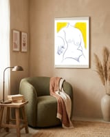 Lady With The Ring framed in a tender room thumbnail
