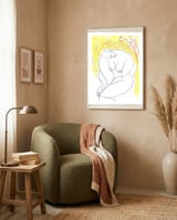 Me On The Chair #2 framed in a tender room thumbnail