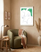 The Woman In The Green Room framed in a tender room thumbnail
